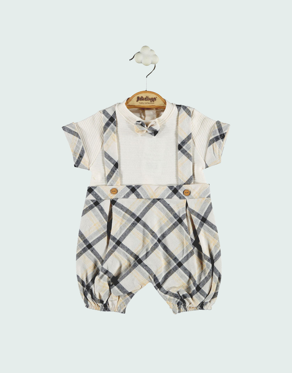 Baby Boy Smart Summer Romper