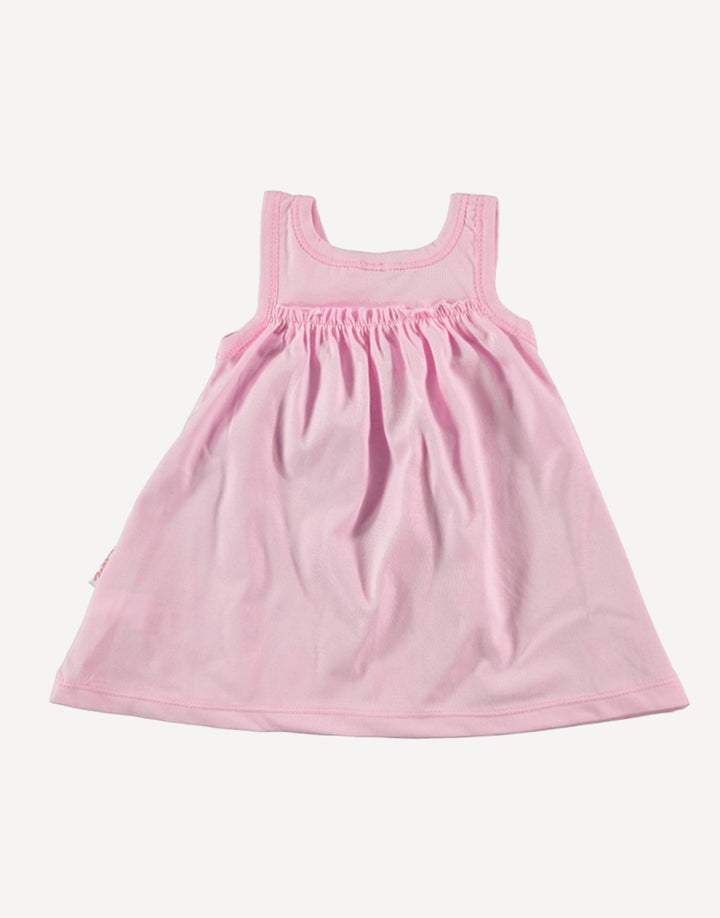 Chicks pink summer dress, back