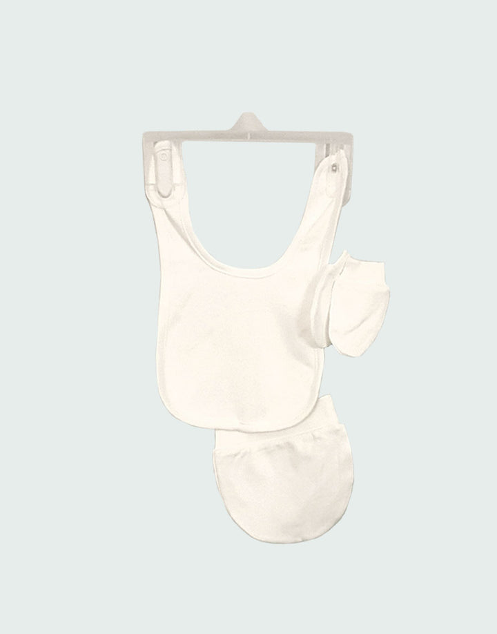 Stars newborn baby boy 5 piece outfit set, bib